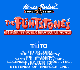 Flintstones The Rescue of Dino and Hoppy screenshot 3 for NES